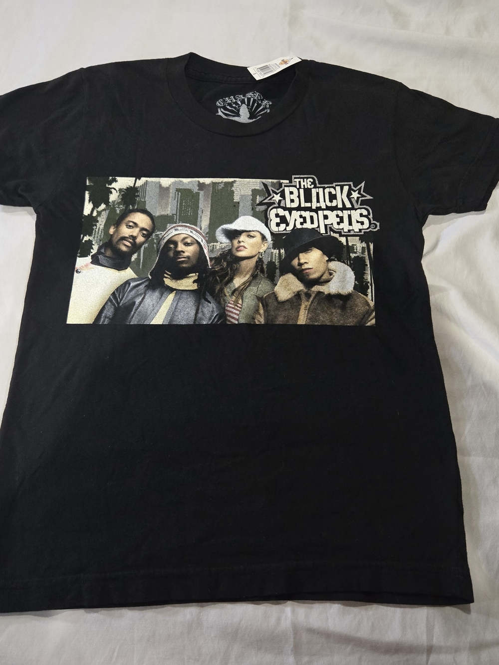Chaser Black Black Eyed Peas Photo Graphic Tee